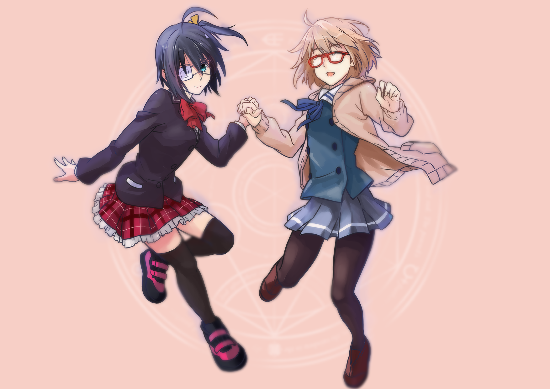 Collabs : Takanashi Rikka and Mirai Kuriyama