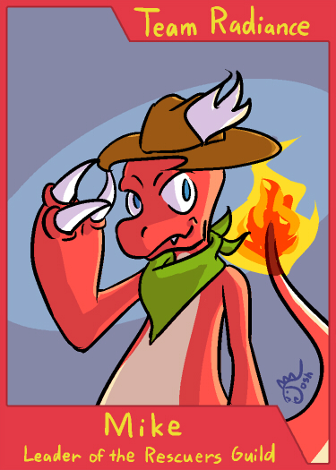 PMD-Explorers Trading Card - Mike