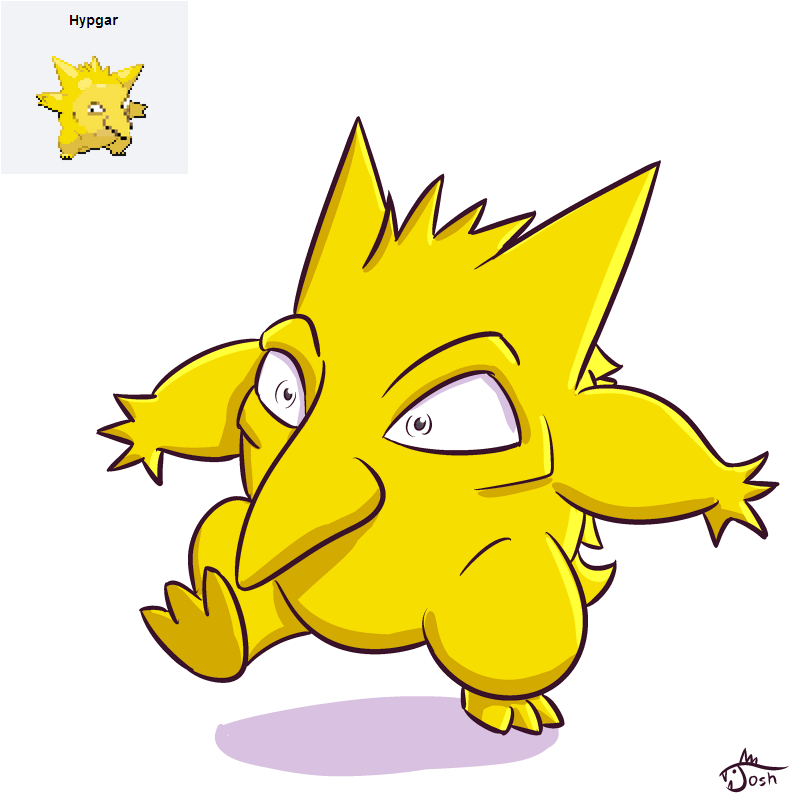 Pokemon Fusion - Hypgar