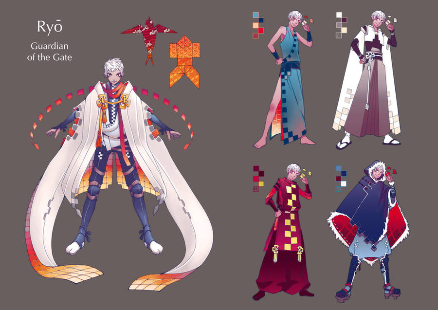 Kuro-E Challenge - Ryo by marendins