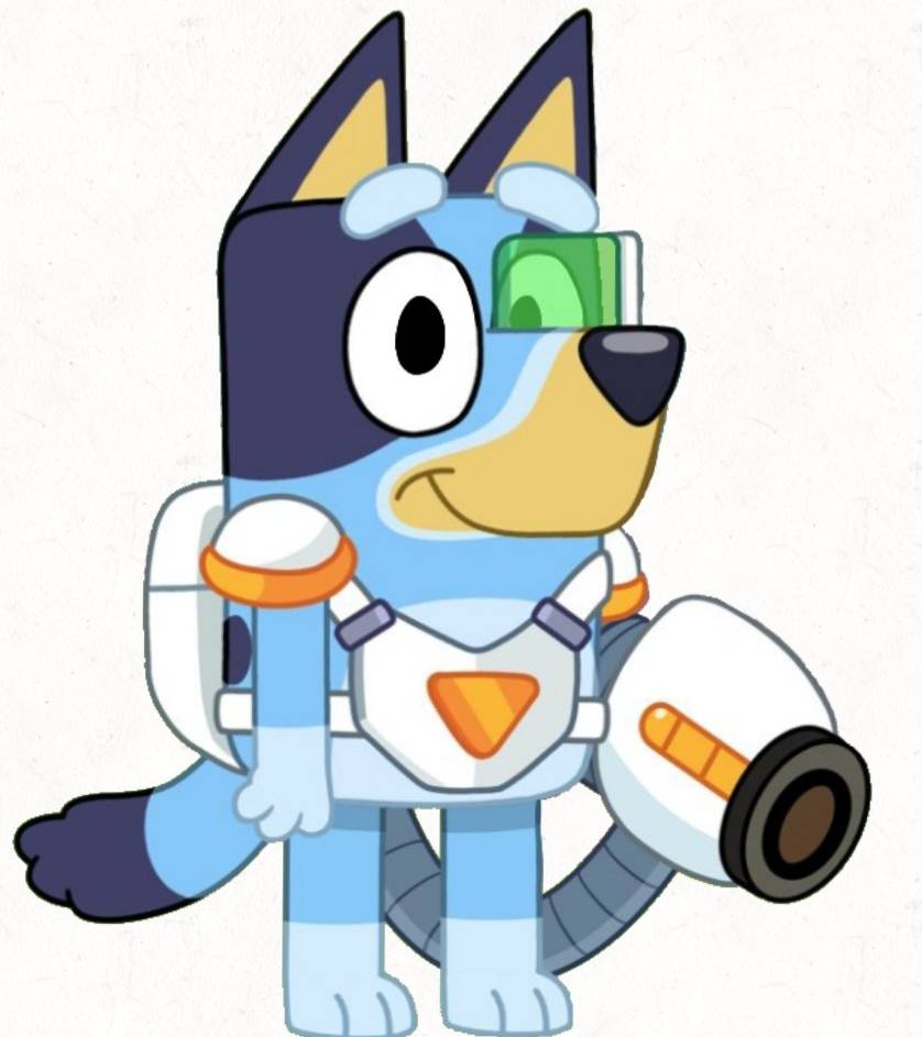 Bluey Adventure Deviantart Bluey in armour by theworldofabigail on DeviantArt