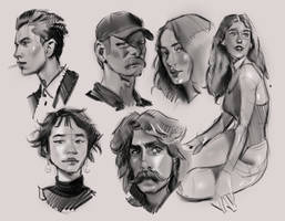 Quick portraits