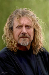 Robert Plant portrait