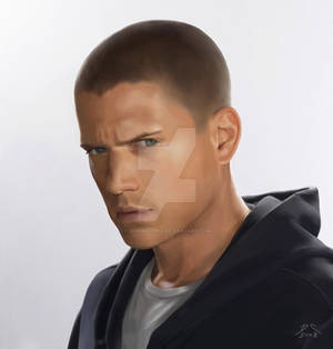 Wentworth Miller portrait