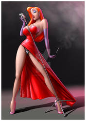 Jessica Rabbit Pin-up