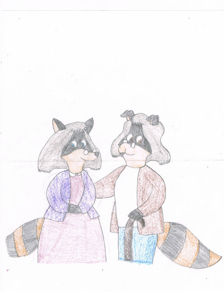Rufus and Alice Raccoon by JENNY-87 on DeviantArt