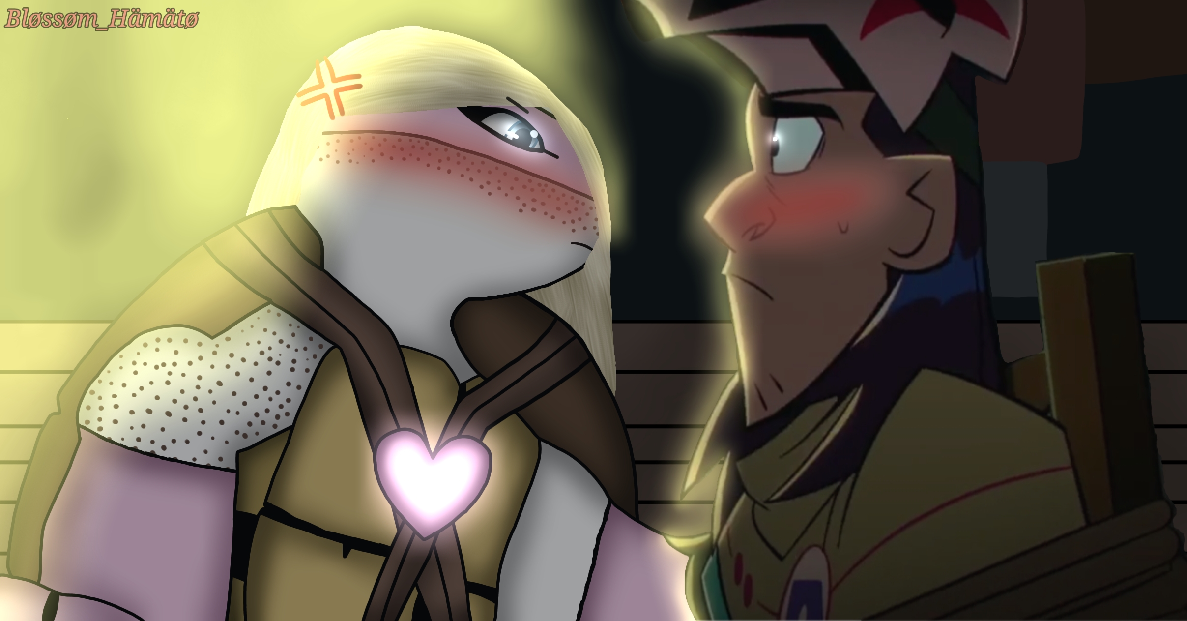 Casey Rottmnt Refrence ROTTMNT Movie | The First Meeting (Casey x Sayuri) by BlossomGirl2007 ...