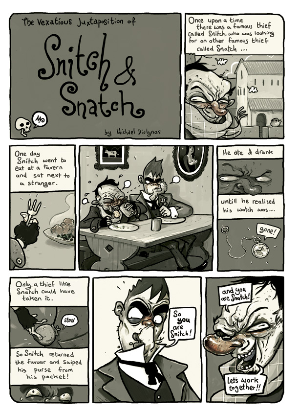 Snitch and Snatch page1