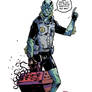 Abe Sapien and the Flaming Apparition.