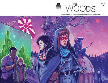 The Woods #13 cover