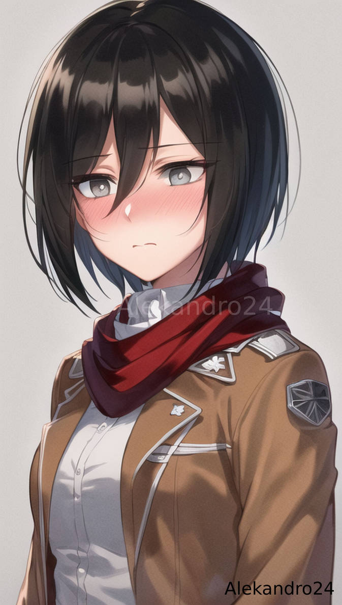 Mikasa Ackerman By Alekandro24 On DeviantArt mikasa-ackerman-by-alekandro24-on-deviantart