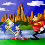 Sonic CD: Panels Battle colors