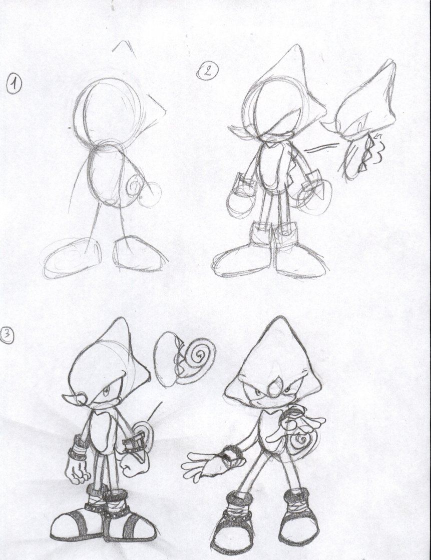 How to draw Espio