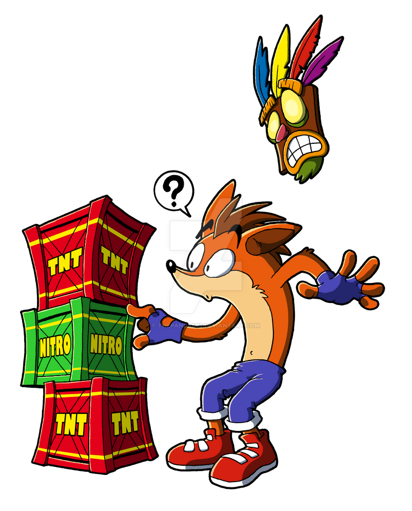 Crash Bandicoot and the crates