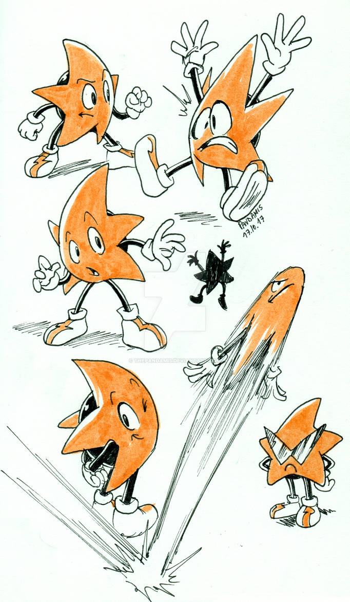 Inktober : Ristar by ThePandamis on DeviantArt