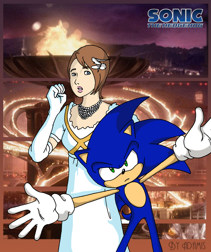 Princess Elise and Sonic