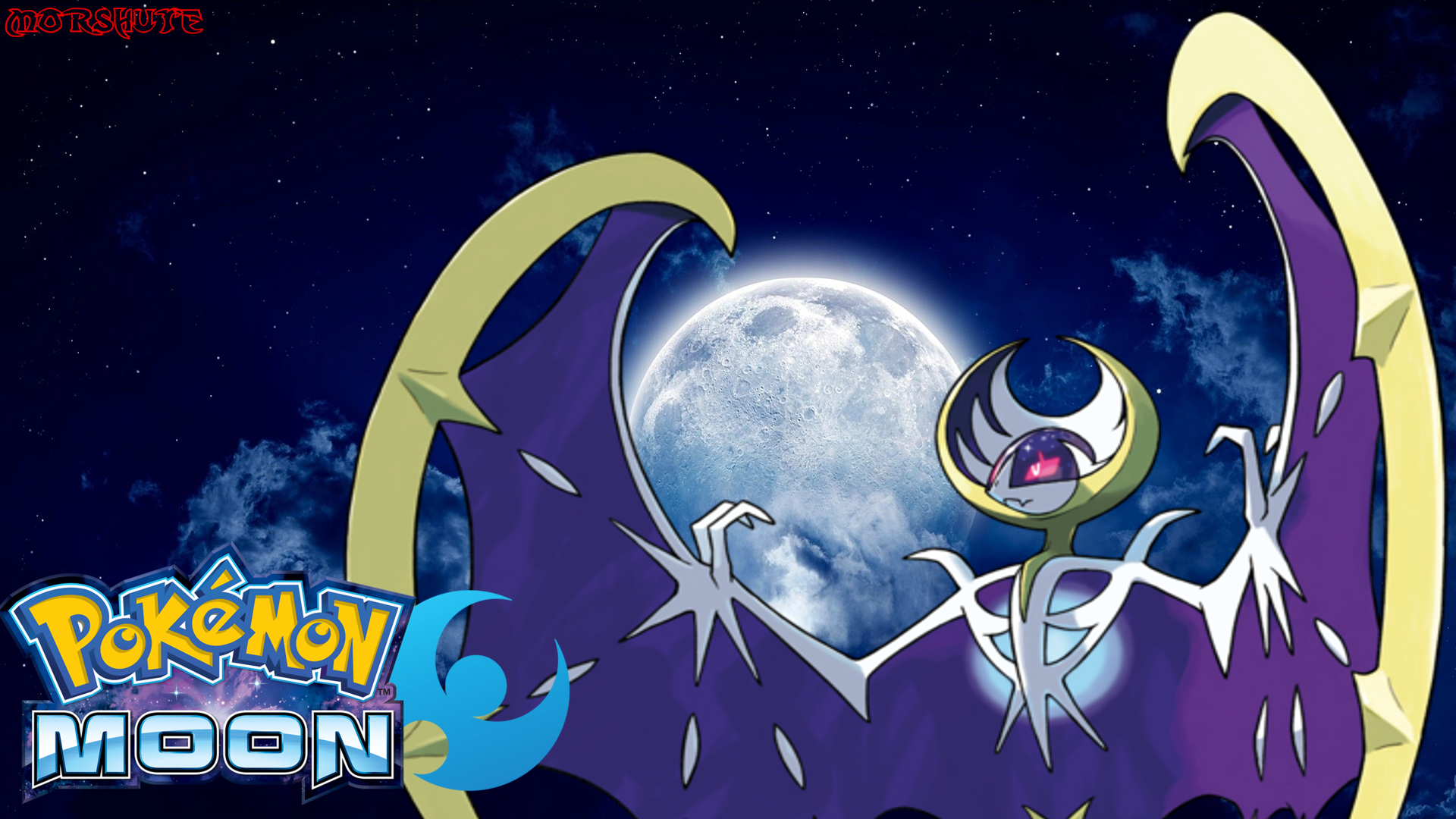 Lunala wallpaper by Morshute on DeviantArt