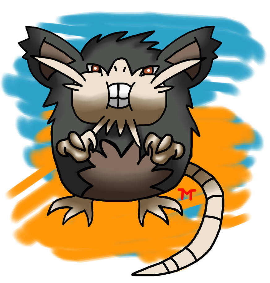 Pokecember Day 28 Alolan Raticate by Morshute on DeviantArt