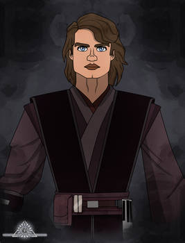 170. Anakin Skywalker, portrait (Editing)