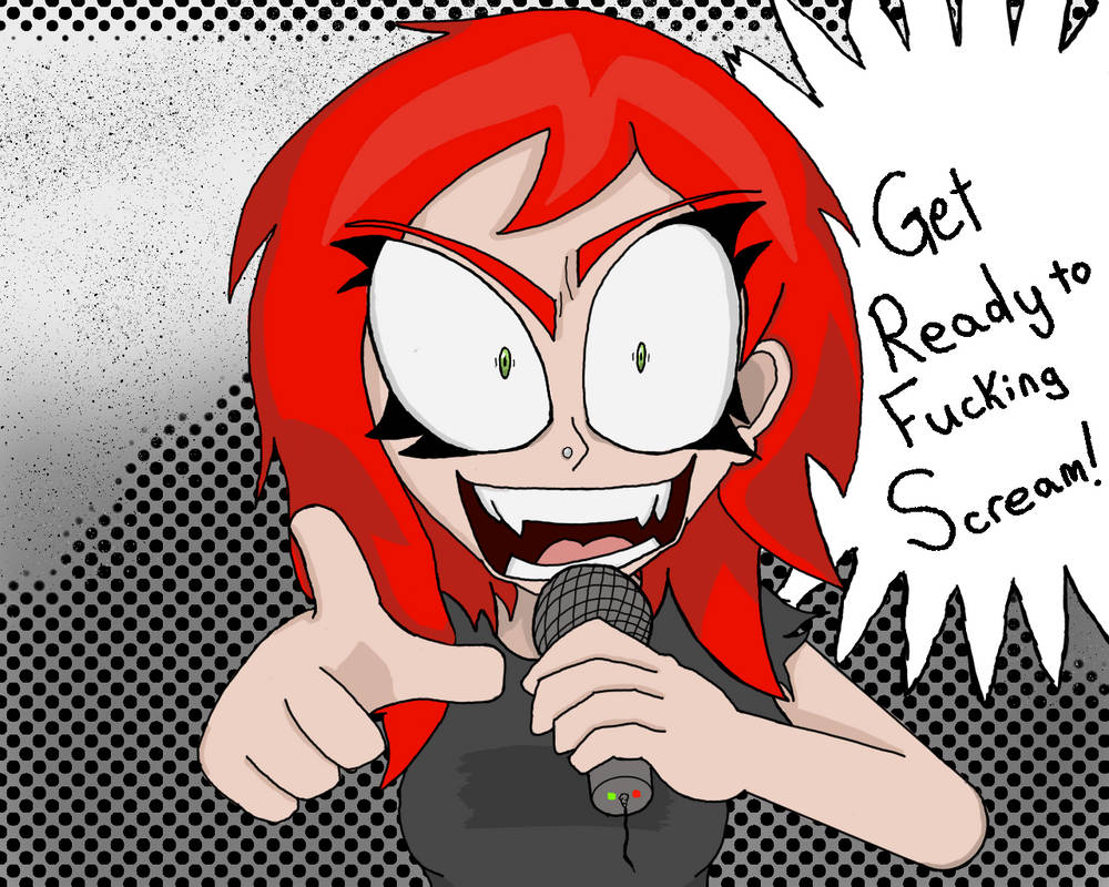 Ruby Rodd Screaming RubyVortexScreamingIntoMic by DirtyCryptStudios on DeviantArt