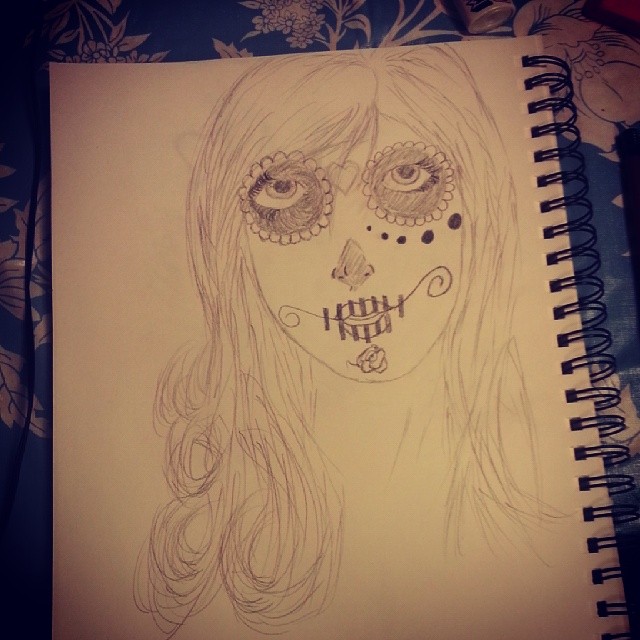 Day of the dead girl