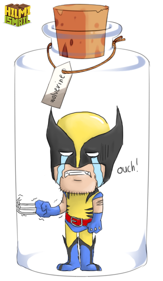 Bottled Superhero - Wolverine