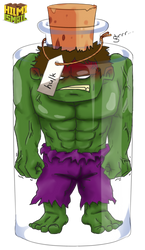 Bottled Superhero - Hulk