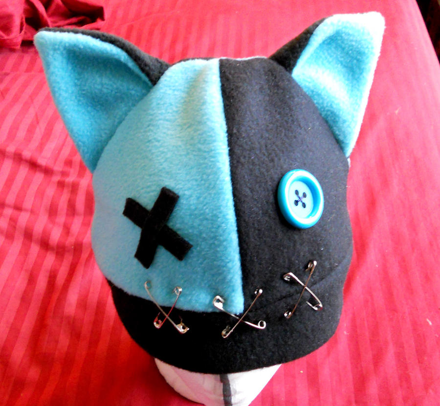 Blue Zombie Kitty