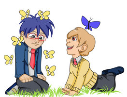 Nagisa-kun I`m scared.