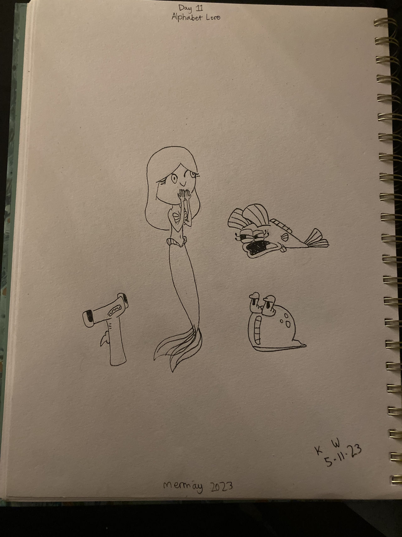Day 11 of drawing 2 or 1 Alphabet Lore characters as Humans! (Day 11: Q) :  r/alphabetfriends