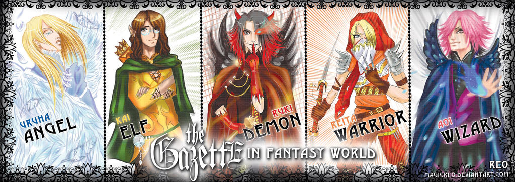 the Gazette in fantasy world