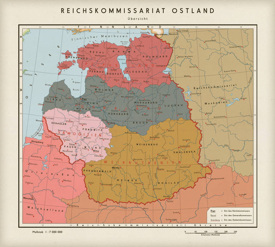 Reichskommissariat Ostland by 1Blomma