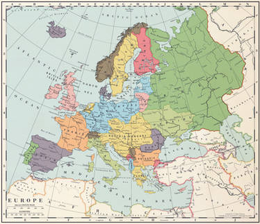 Europe after a Central Powers victory