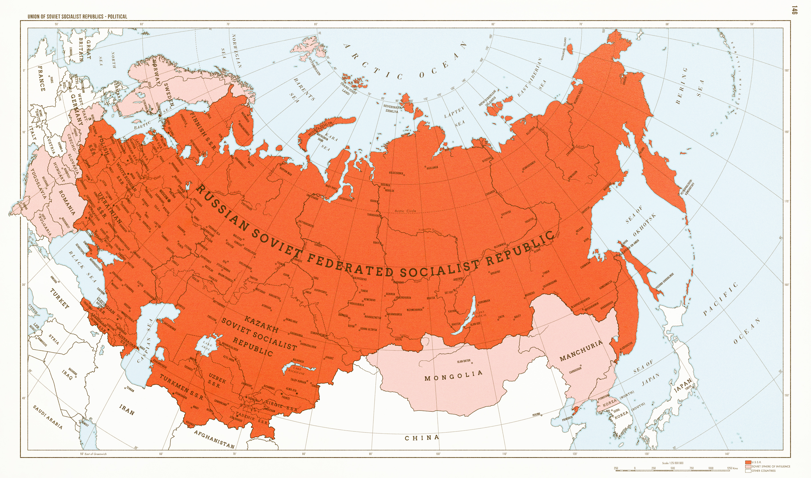 Российский ссср карта. Карта СССР С республиками 1950 года. Карта СССР С республиками 1945 года. Географическая карта СССР 1950 года.