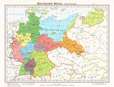 Hugo Preuss' States of Germany
