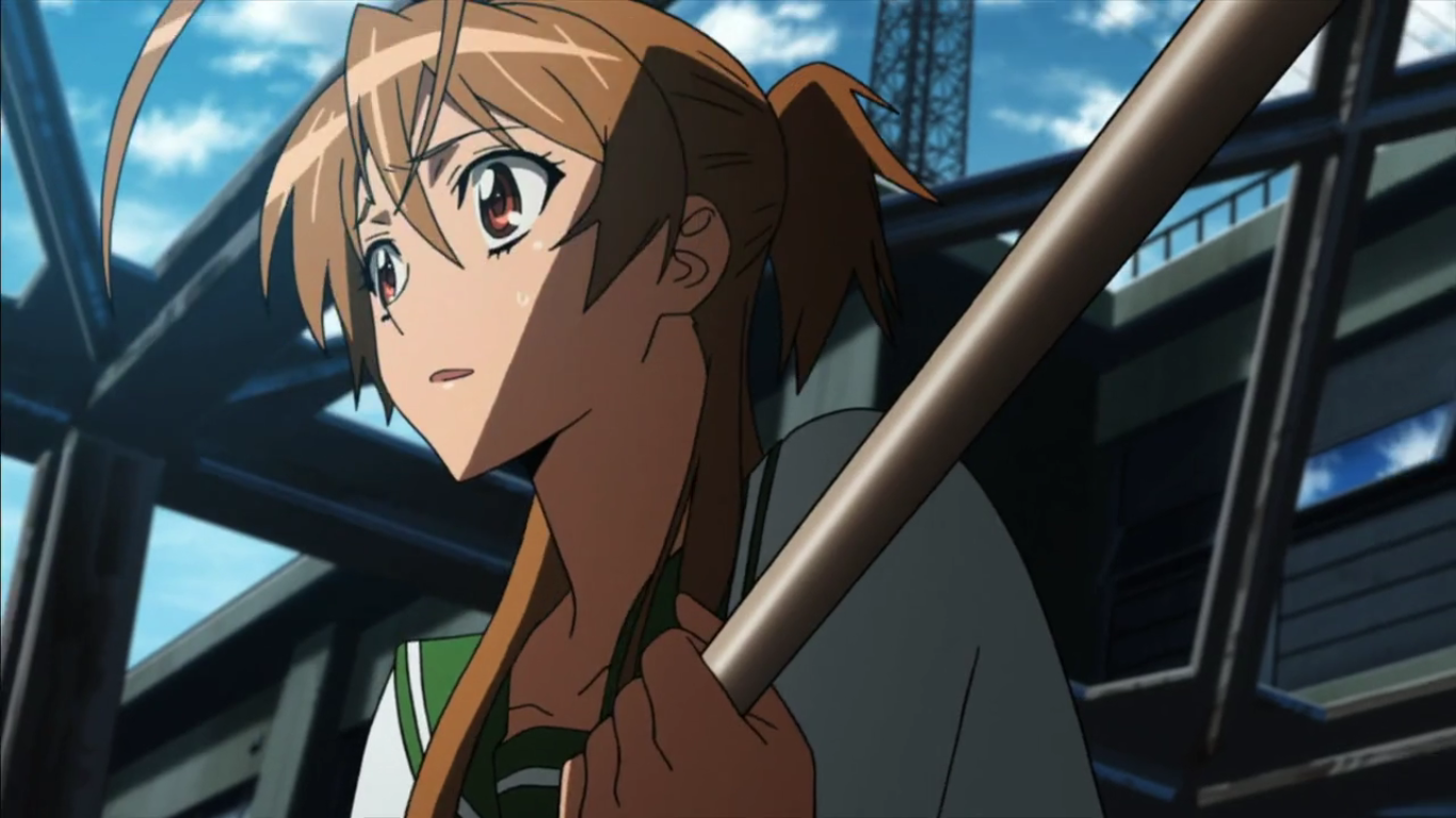 High School of the Dead's Rei Miyamoto: Normal in an Abnormal Story –  Shallow Dives in Anime