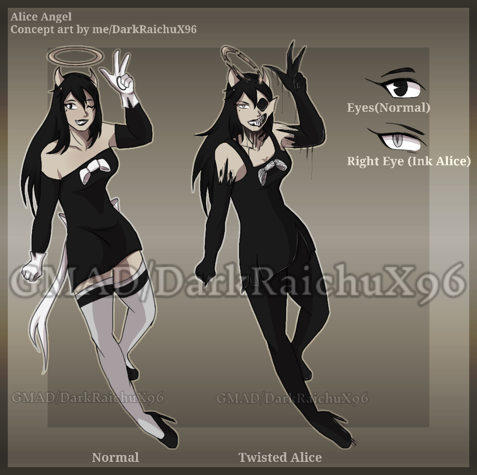 Joey Drew Studios Official Alice Angel Poster Bendy And The Ink