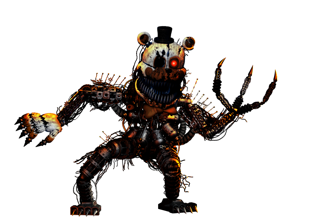 Molten Freddy Render by FIREBEAR101 on DeviantArt