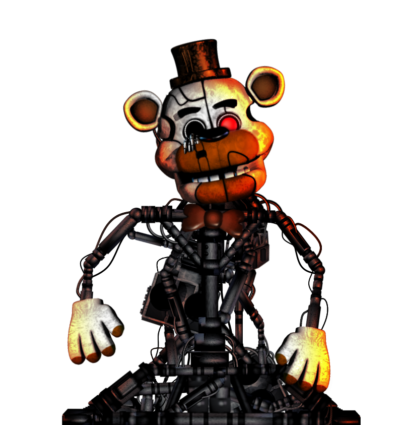 Molten Freddy (FNAF C4D) by MoisoGS on DeviantArt