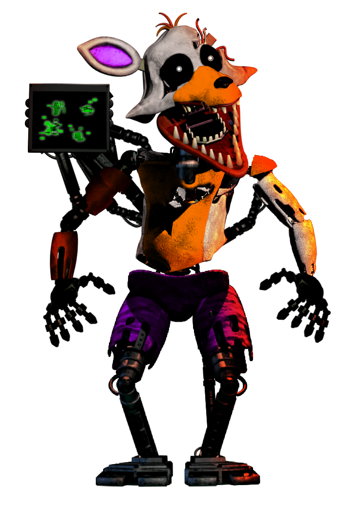 FNaF World LolBit Remake (Blender) by FnaFcontinued on DeviantArt