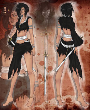 Rin (Bleach Shinigami OC design with description)