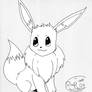 Eevee lineart number 133