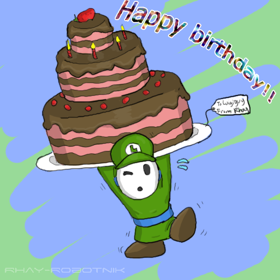 Happy birthday Luigiguy