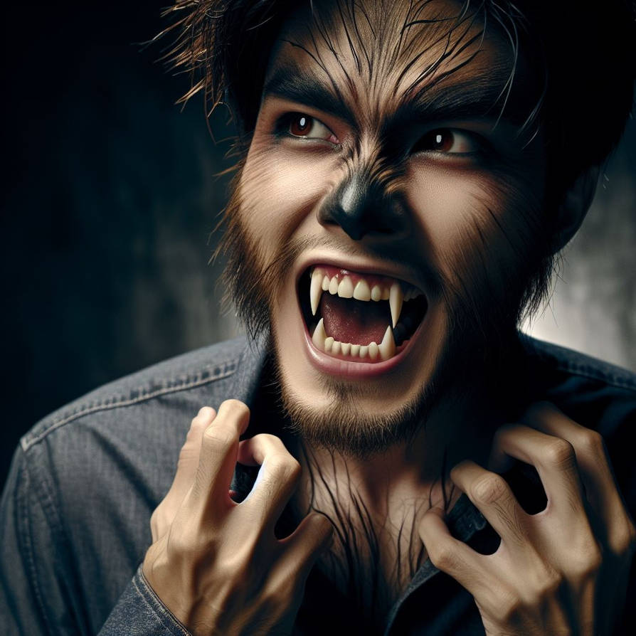 werewolf transformation 2/6 by poliliche on DeviantArt