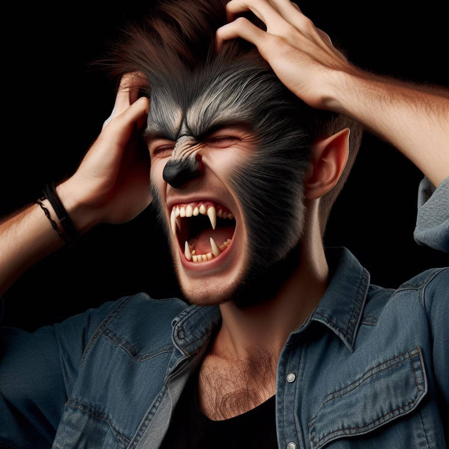 werewolf transformation 3/6 by poliliche on DeviantArt