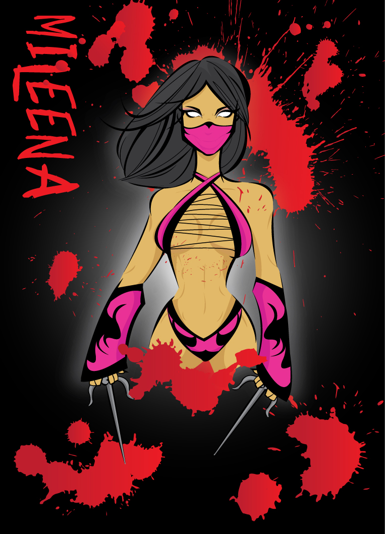 Sketchbook Project 2012 Mileena