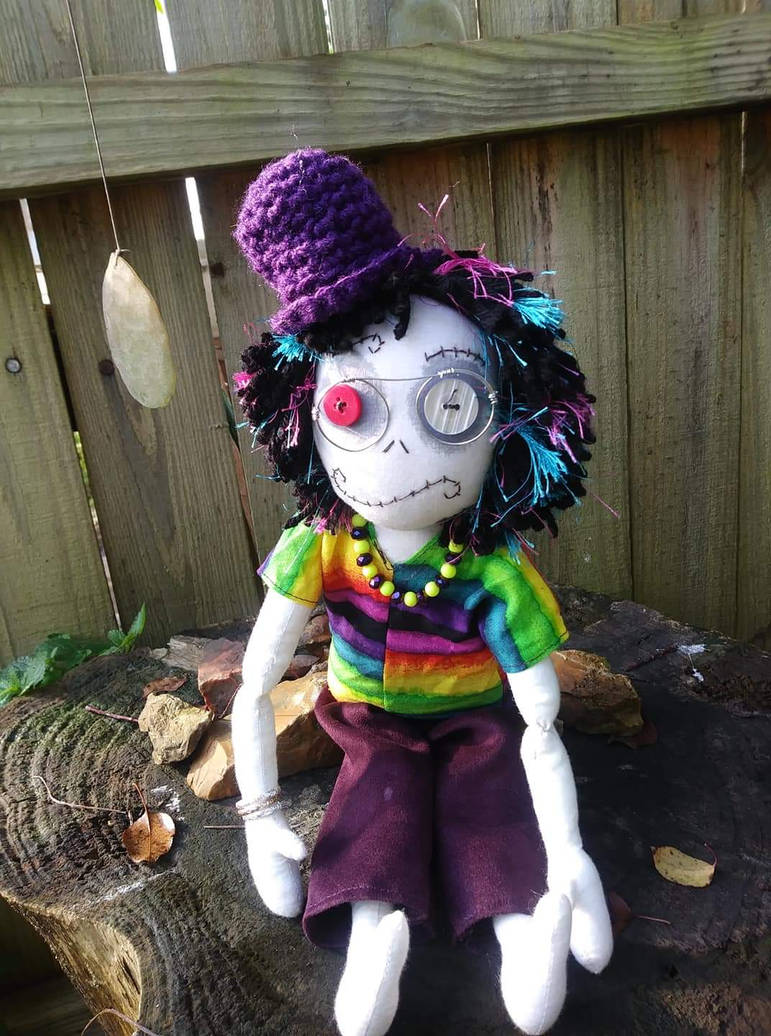 Hippie Dude Rag Doll by saffrondaydreams on DeviantArt