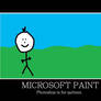 MICROSOFT PAINT...