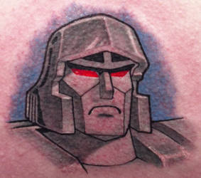 megatron tattoo