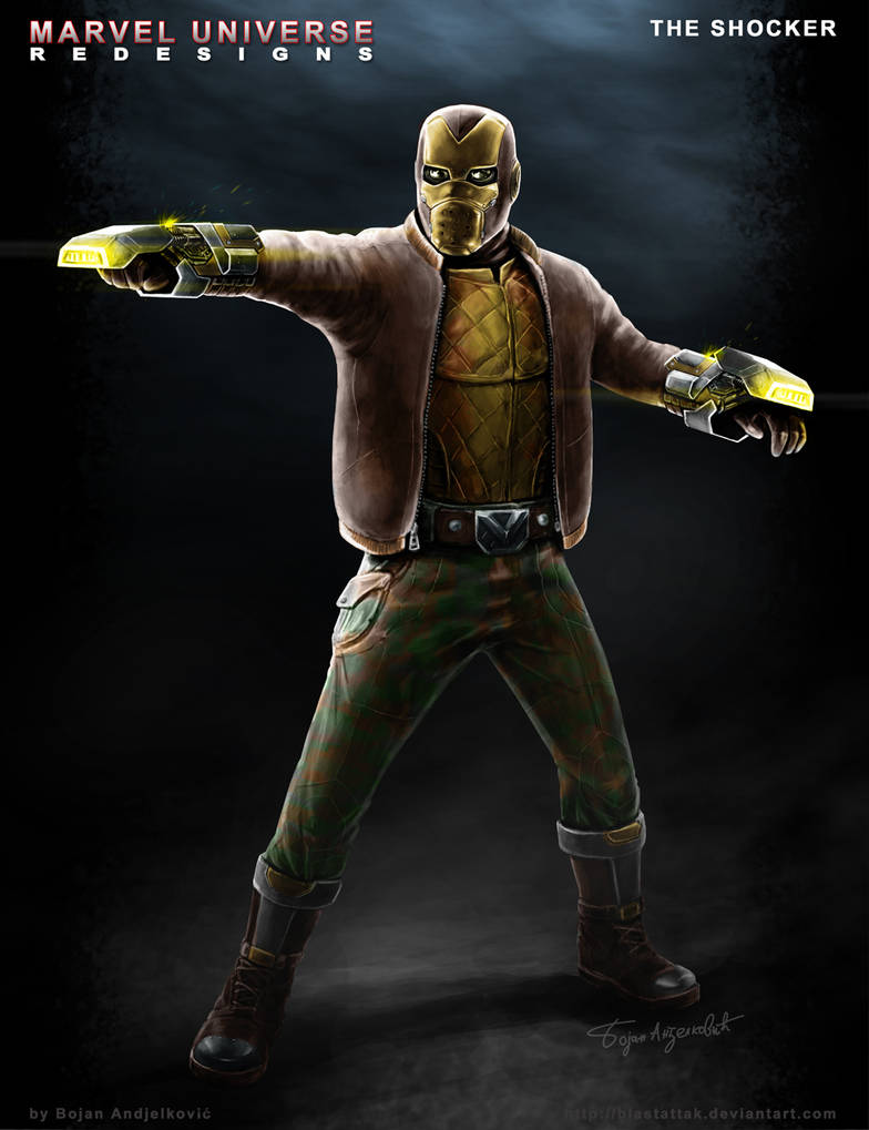 Shocker Redesign by BlastAttak on DeviantArt